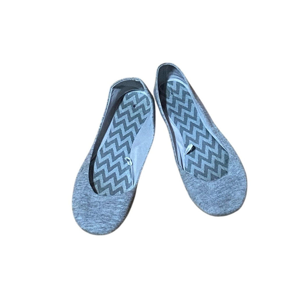 Gray Ballet Flats